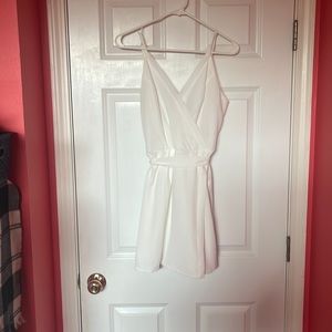 Short White Formal Dress